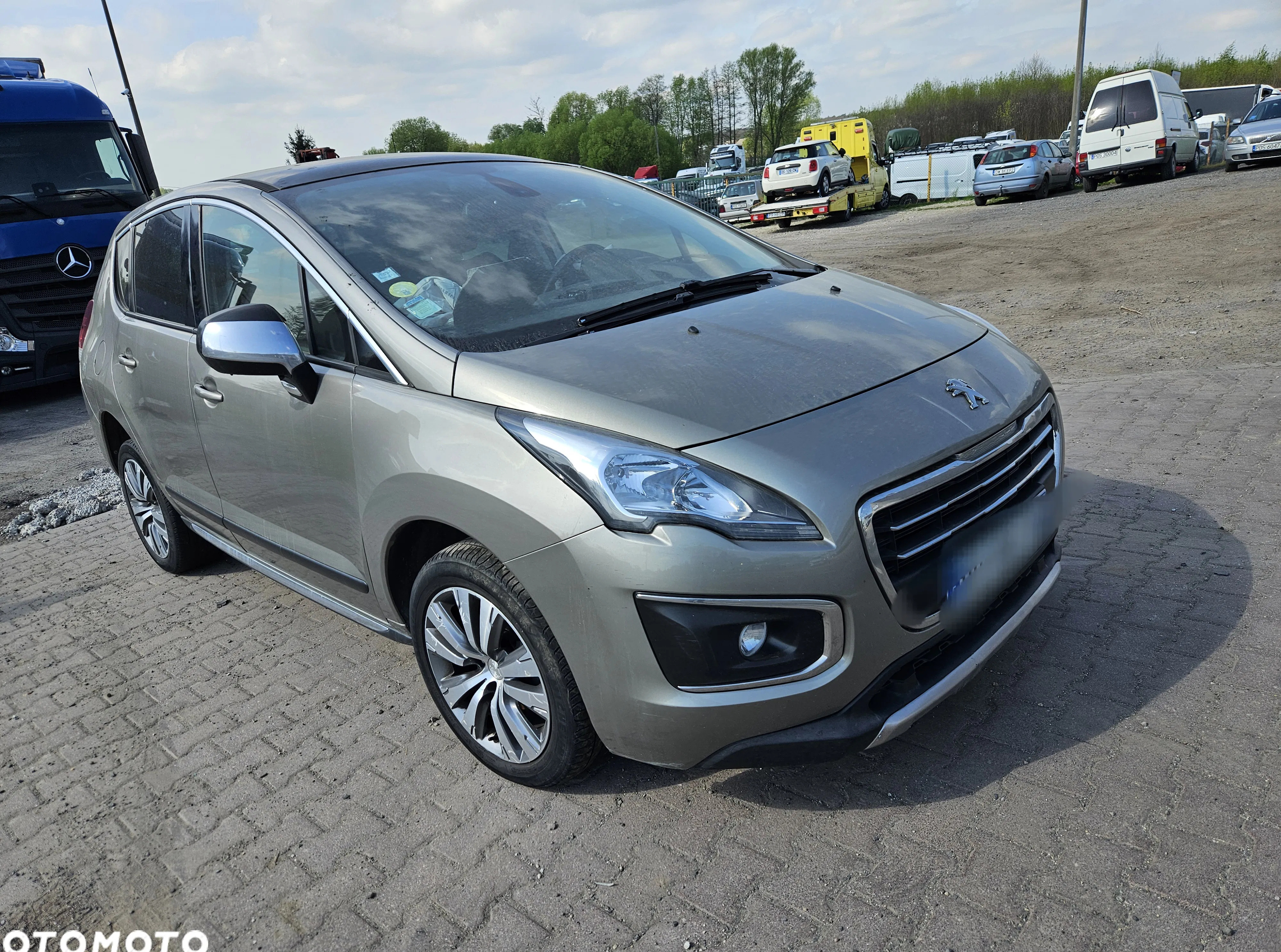 peugeot 3008 Peugeot 3008 cena 19700 przebieg: 141000, rok produkcji 2014 z Sztum